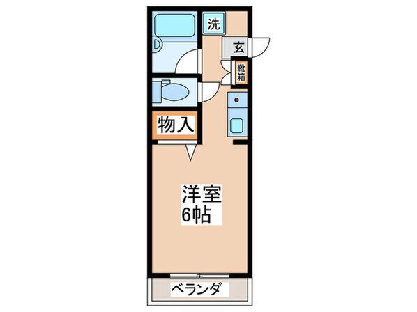 セゾン伊藤の物件間取画像